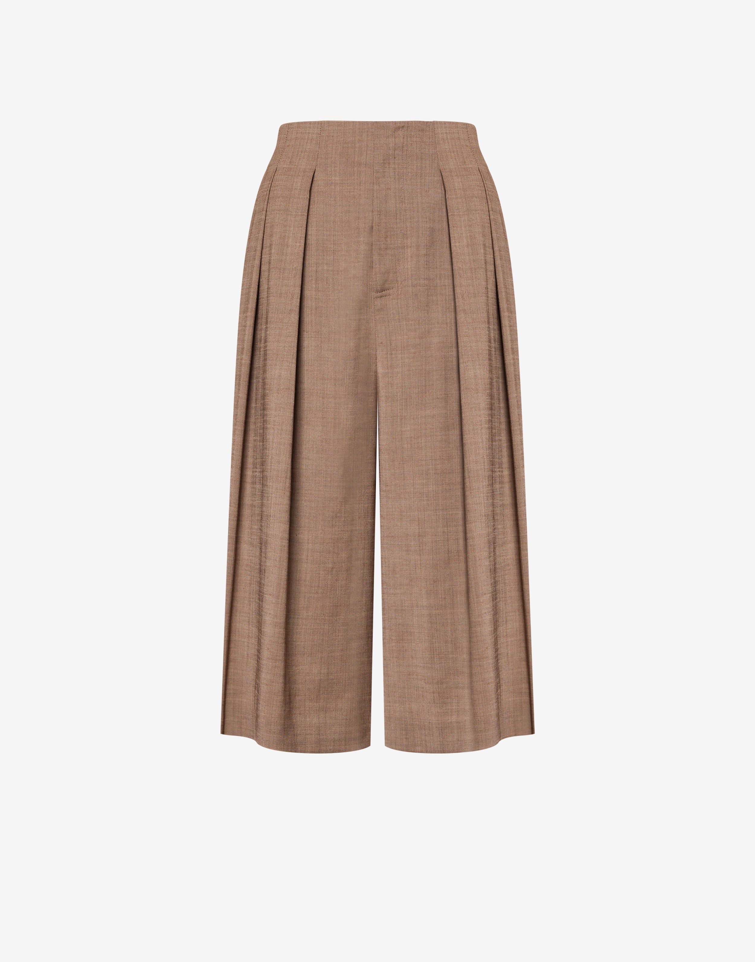 Bermuda in misto lana tailored、mySite、aoinhome