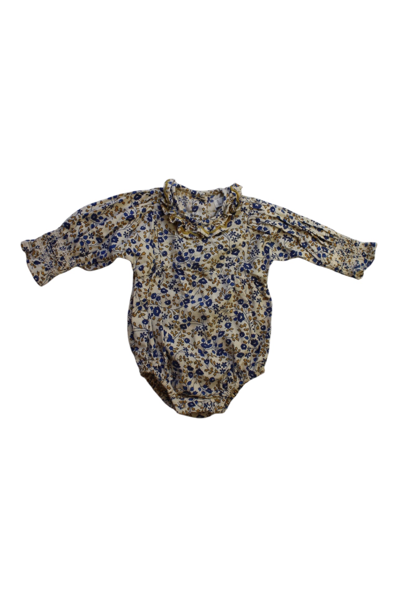 Lali Floral Long Sleeve Bodysuit 3-6M、mySite、g9winljtr