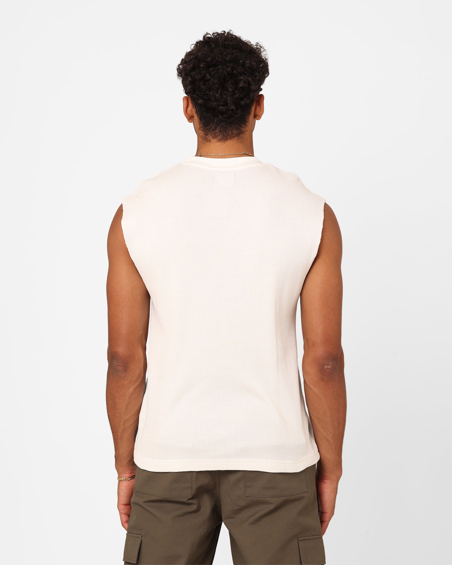 XXIII Waffle Muscle Singlet White、mySite、zt4zffjzw