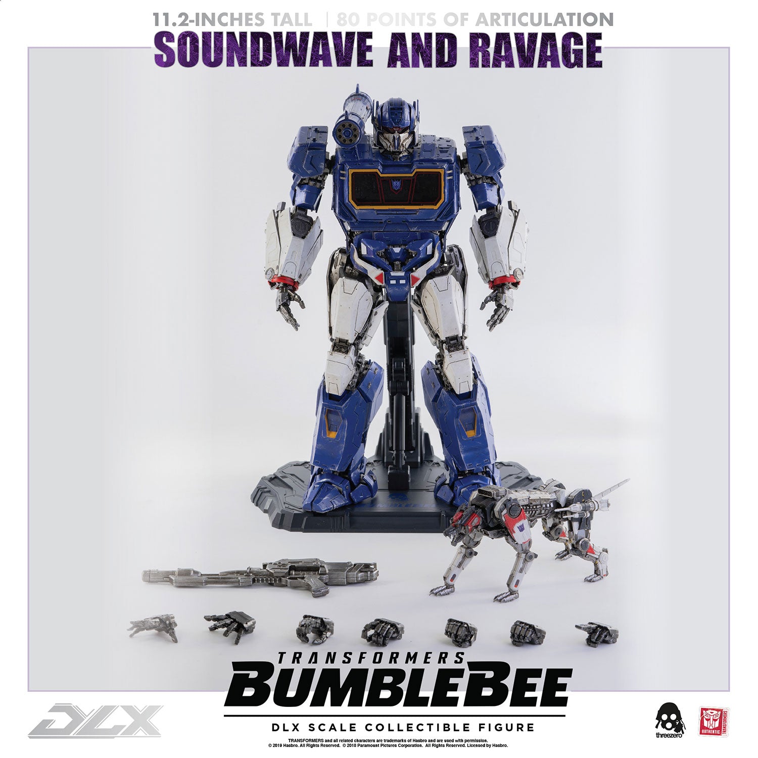 Transformers: Bumblebee DLX Scale Collectible Series Soundwave and Ravage、mySite、hgirdovlk