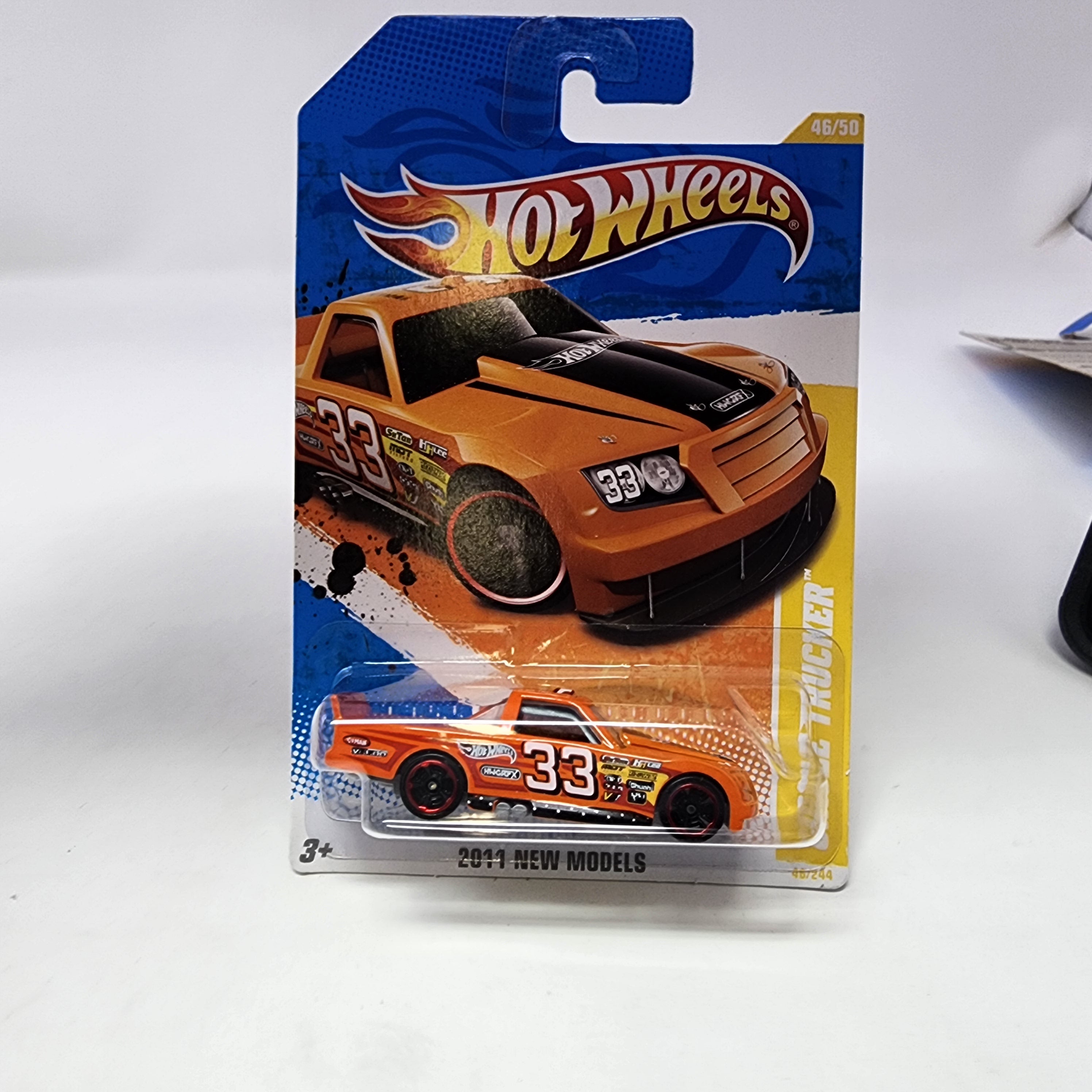 Circle Trucker #46 * Orange * Hot Wheels 2011 New Models、mySite、hgirdovlk