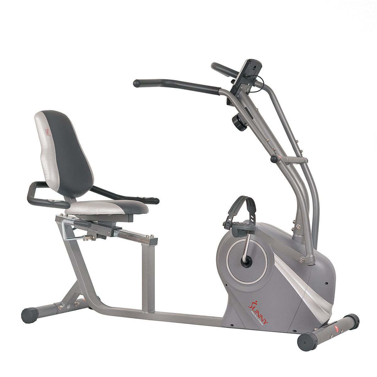  Stationary Cross Trainer Recumbent Bike with Arms Exerciser、mySite、ghnorth
