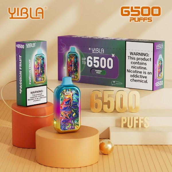 Yibla 6500 Puffs Disposable Vape 18mL 10 Pack、mySite、zt4zffjzw