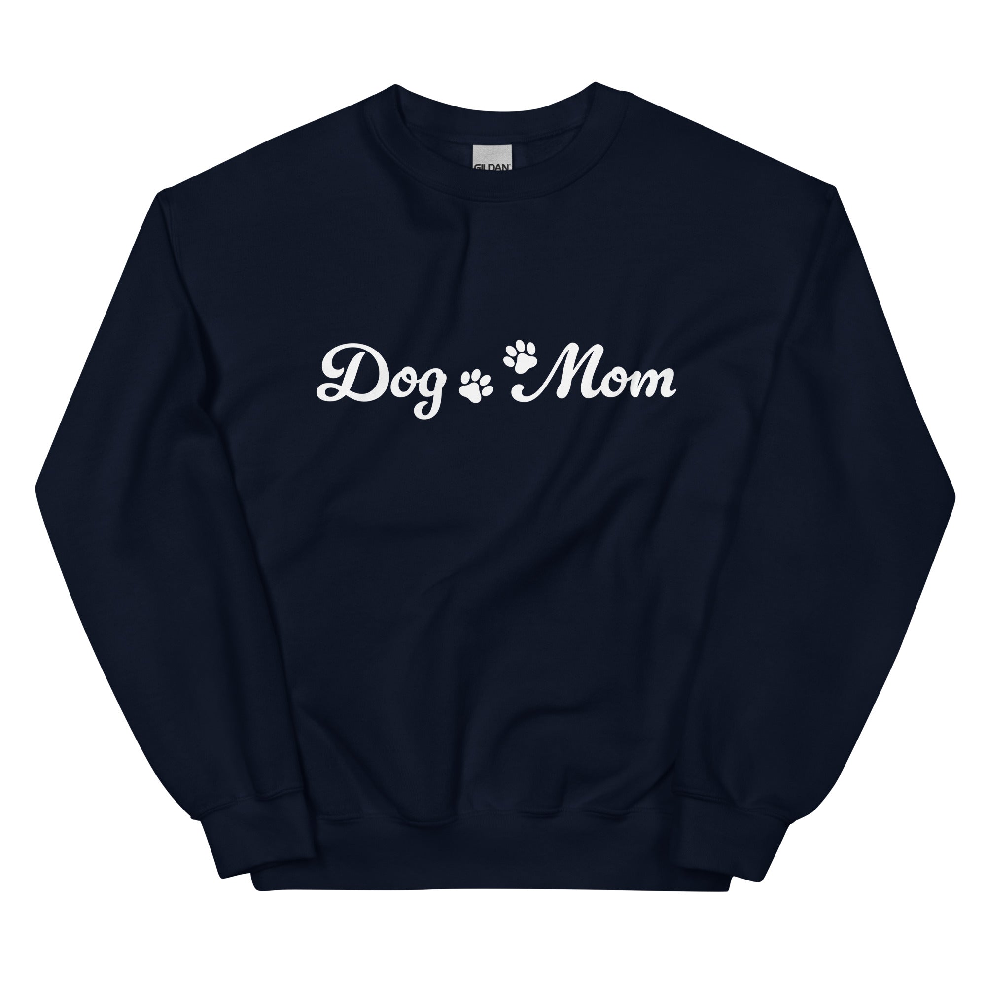 Paw Print Dog Mom Crewneck Sweatshirt、mySite、camillekostekn