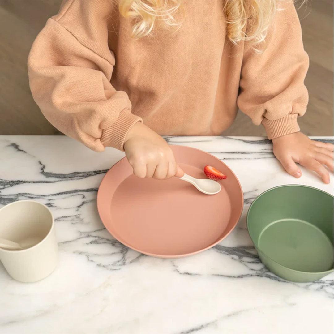  Citron ECO set of 4 Plates - Pink / Cream、mySite、merchandisen