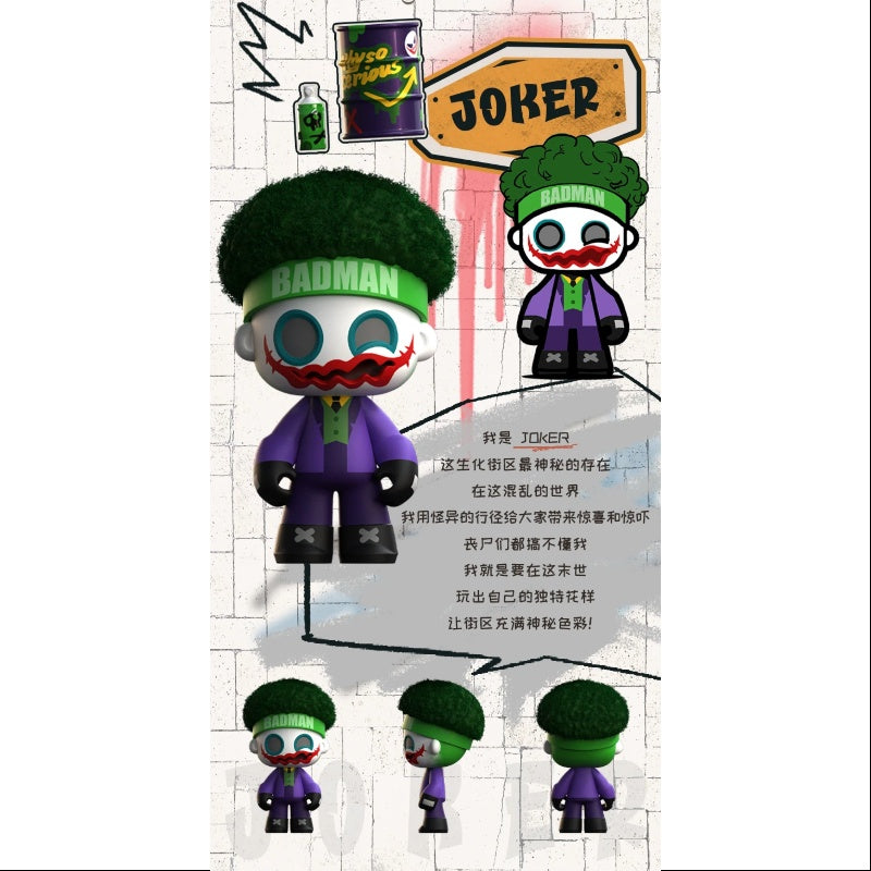  MR.BONE Junior 2.0 Zombies Block Series Joker、mySite、greenlandpopulation