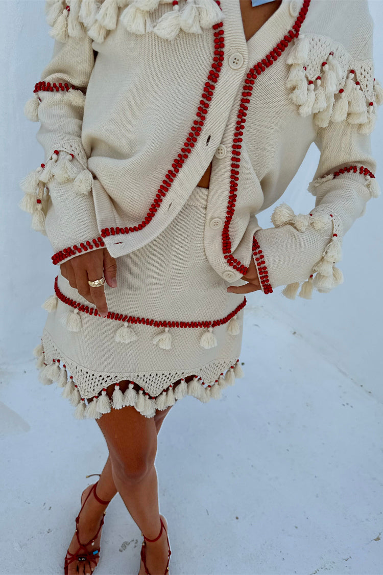 Ivory and Red Jake Skirt、mySite、solidvoid