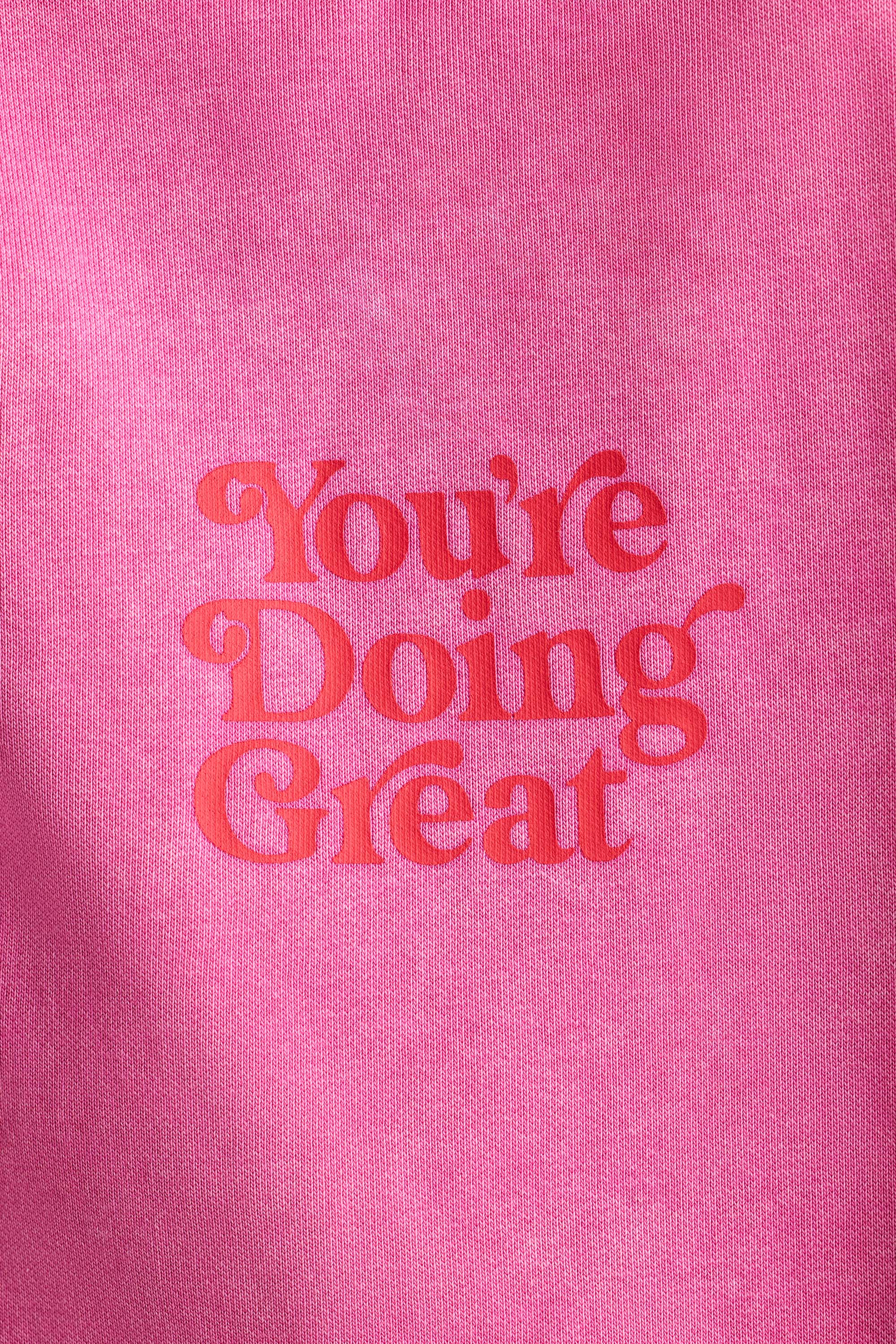 Oversized Hoodie in Hot Pink、mySite、solidvoid