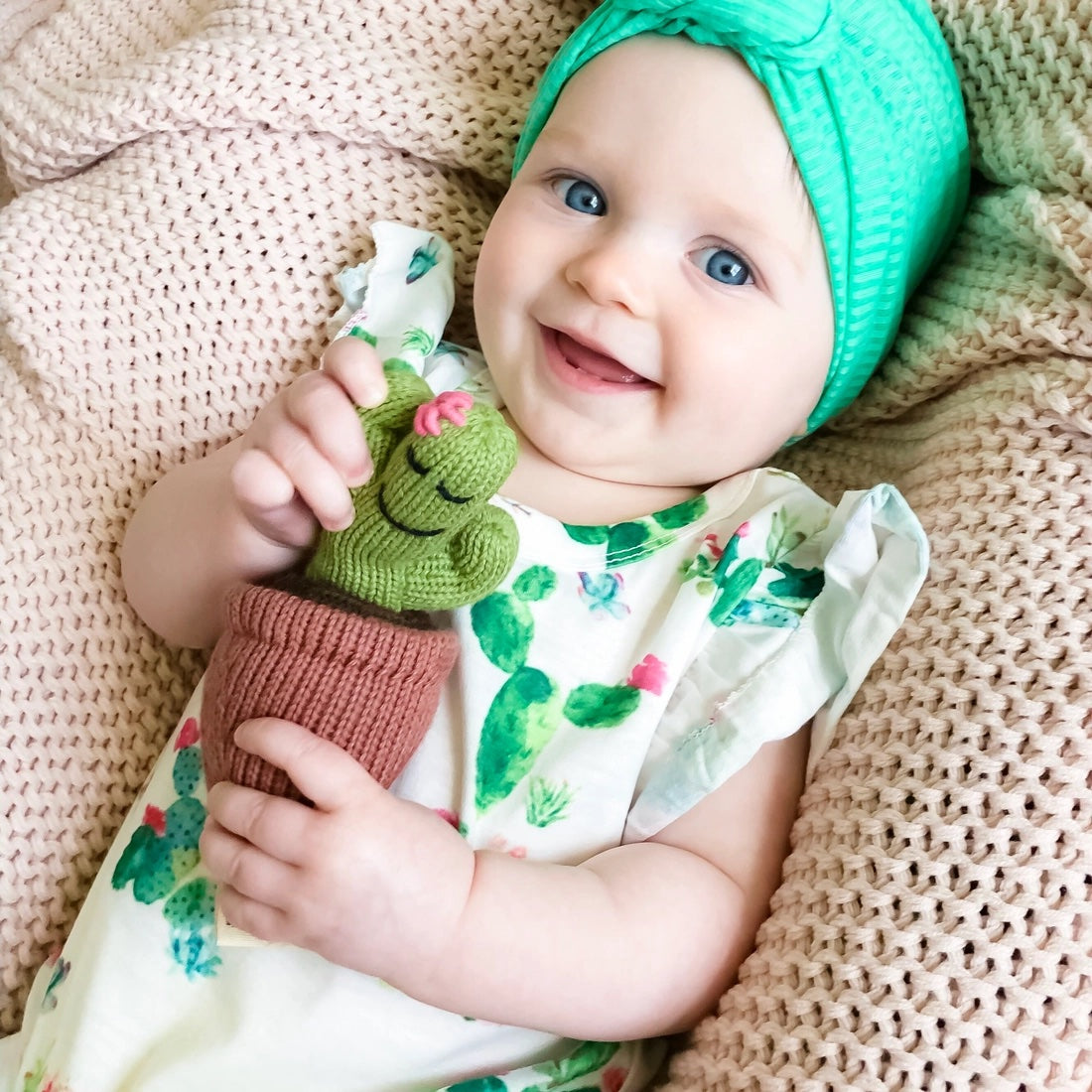 Baby Rattle Toy - Cactus、mySite、g9winljtr