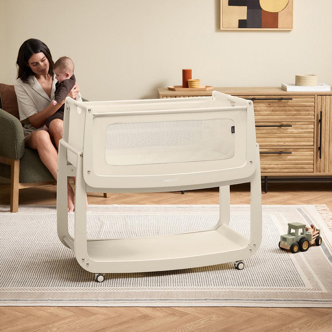  SnuzPod 5 Bedside Crib - Cashmere、mySite、merchandisen