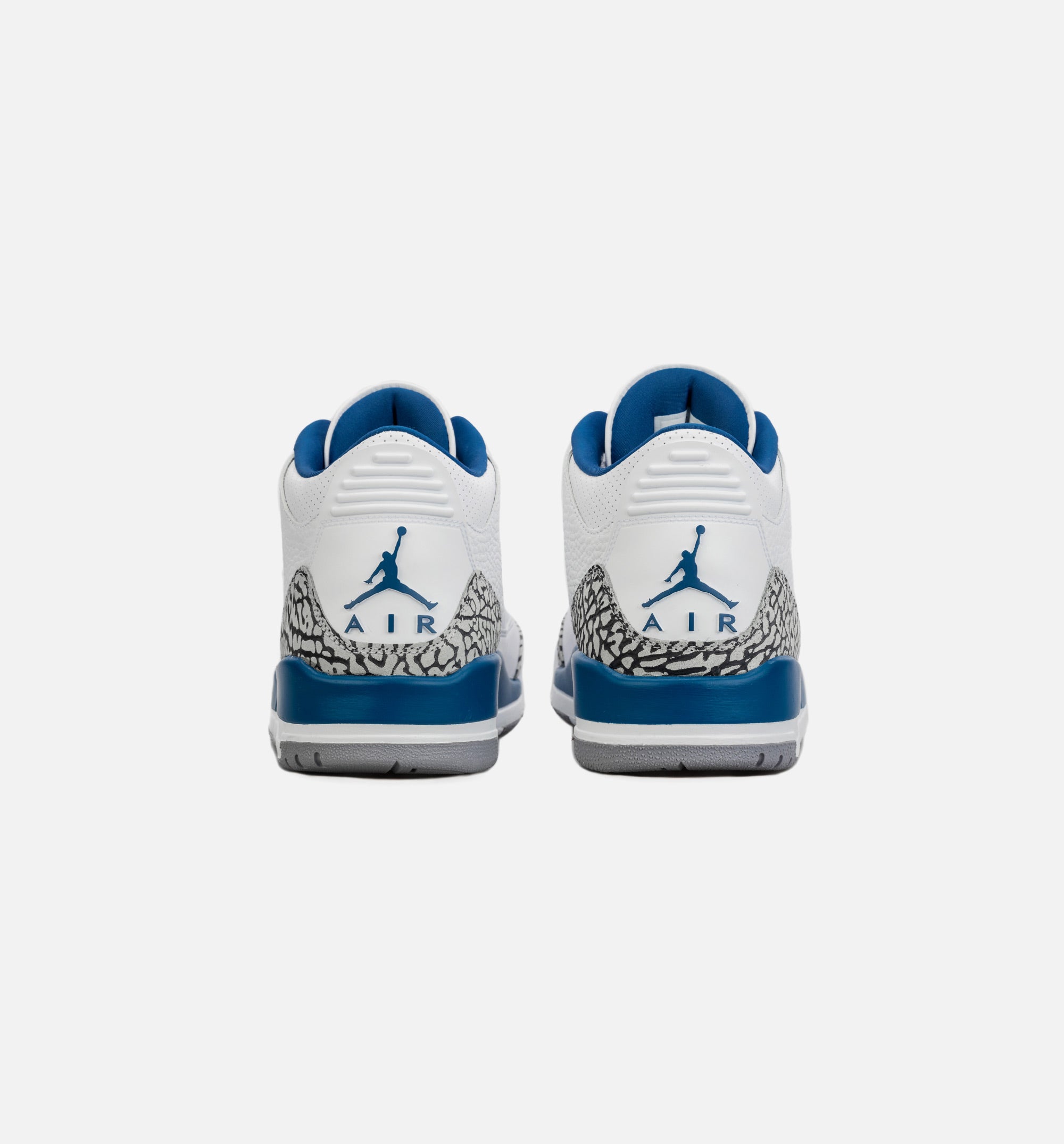 Air Jordan 3 Retro Wizards True Blue Mens Lifestyle Shoe - White/Blue、mySite、dreamappss