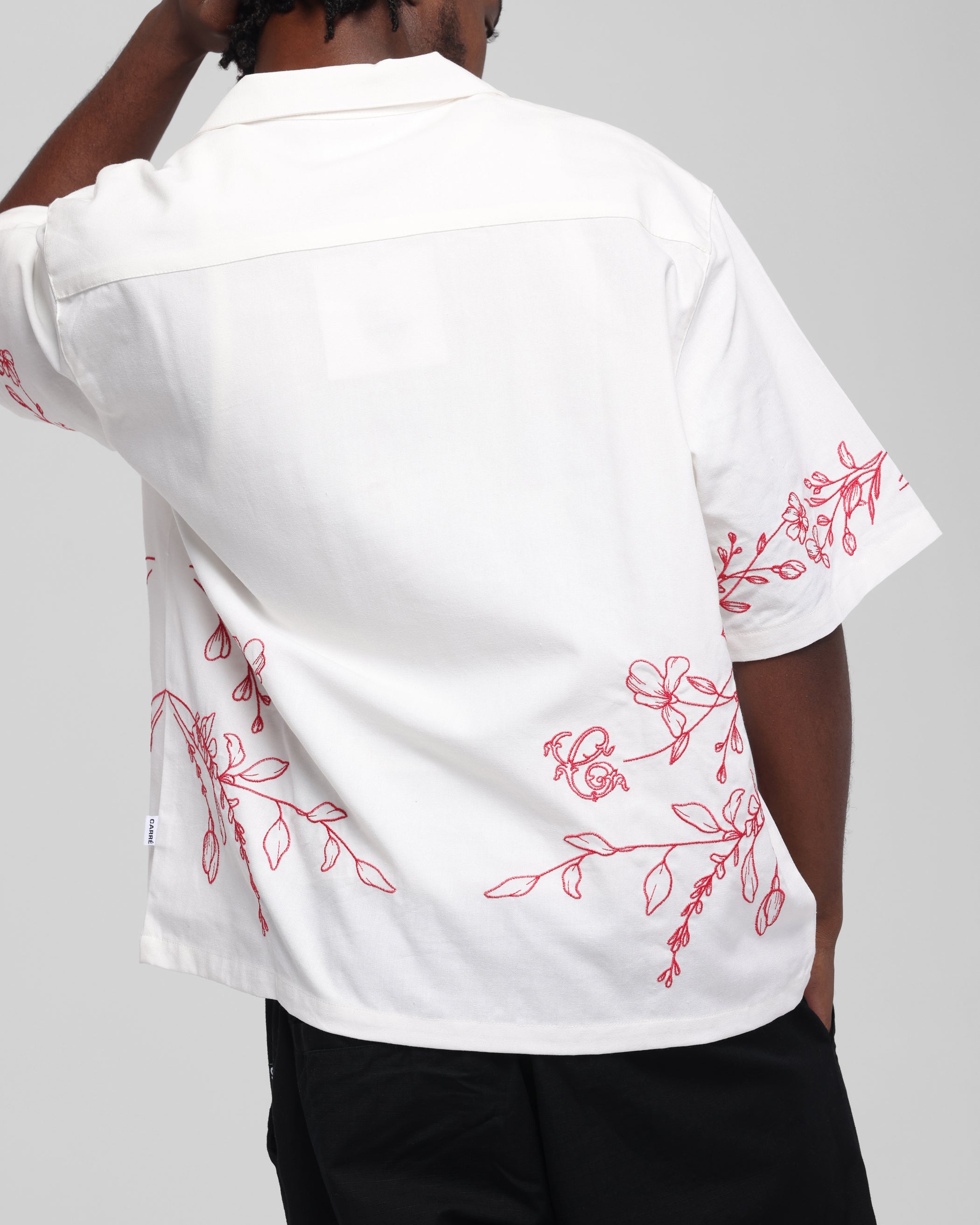 Carre Botanica Button Up Shirt Off White、mySite、zt4zffjzw