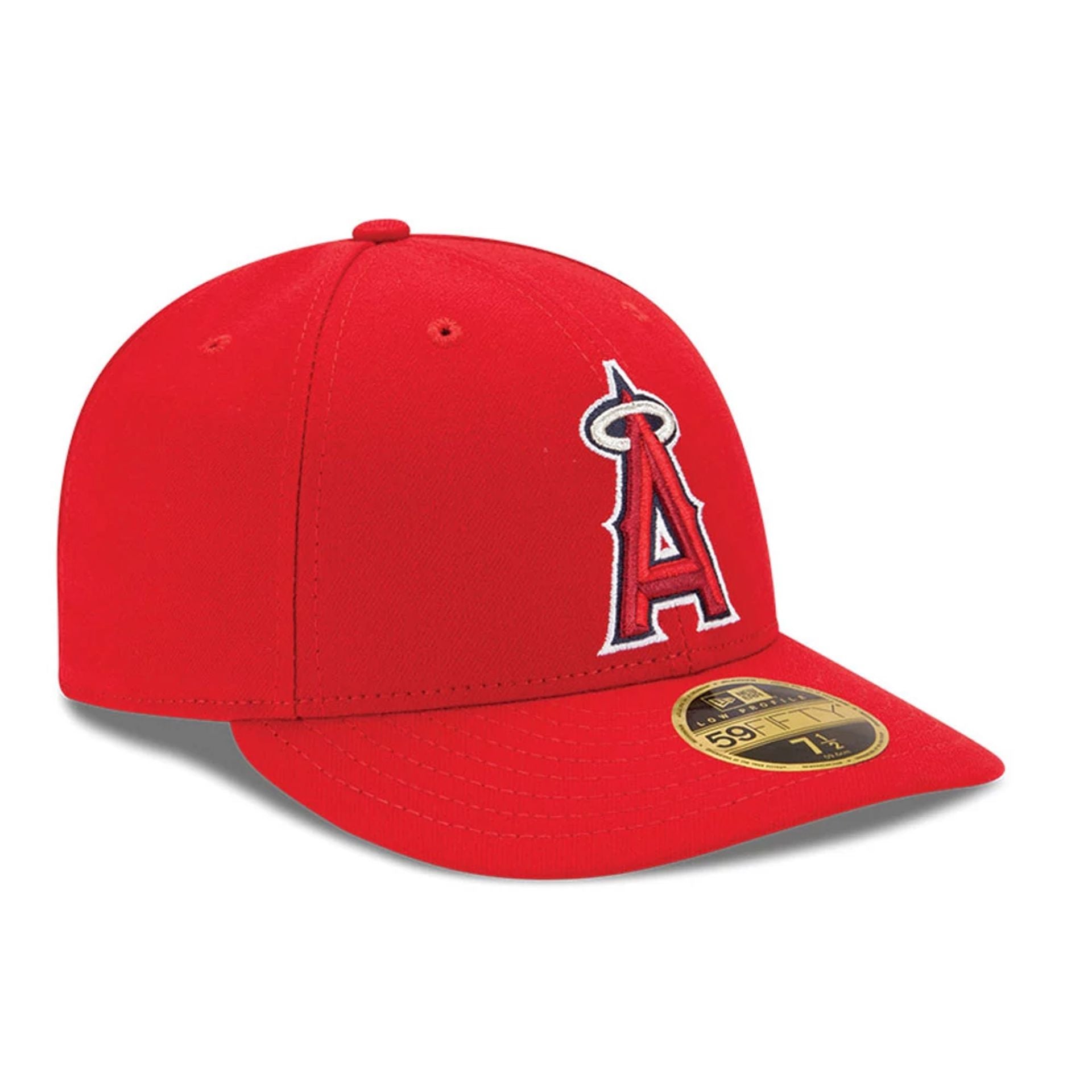 LA Angels Authentic Collection Red Low Profile 59FIFTY Fitted Cap、mySite、vikingsvslions