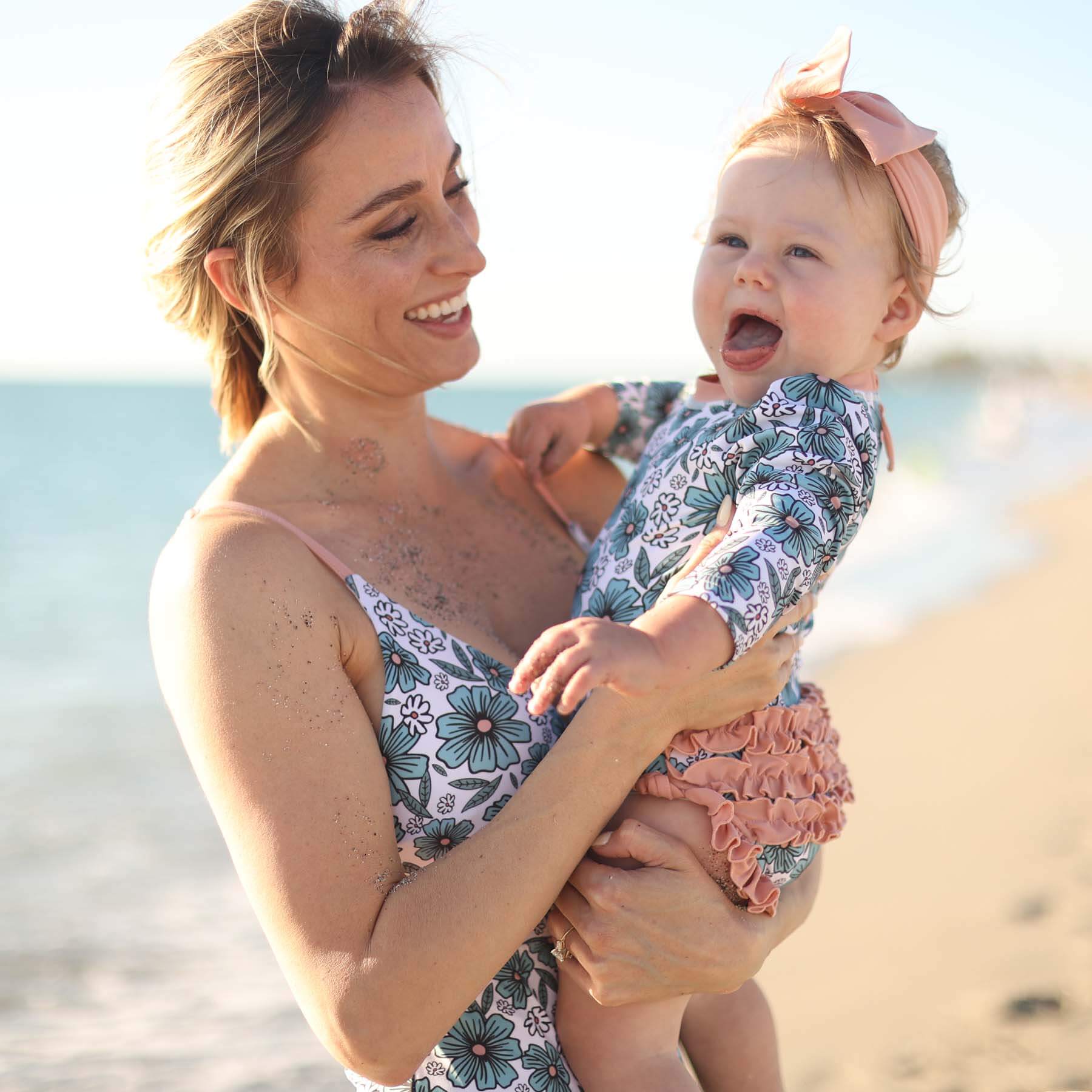  Long Sleeve Rash Guard With Ruffle Bottom | All Prints、mySite、layawaytickets