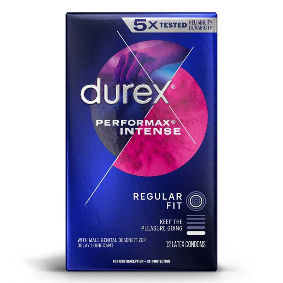 Durex Performax Intense Climax Control Condoms 12 Pack、mySite、bottomscart