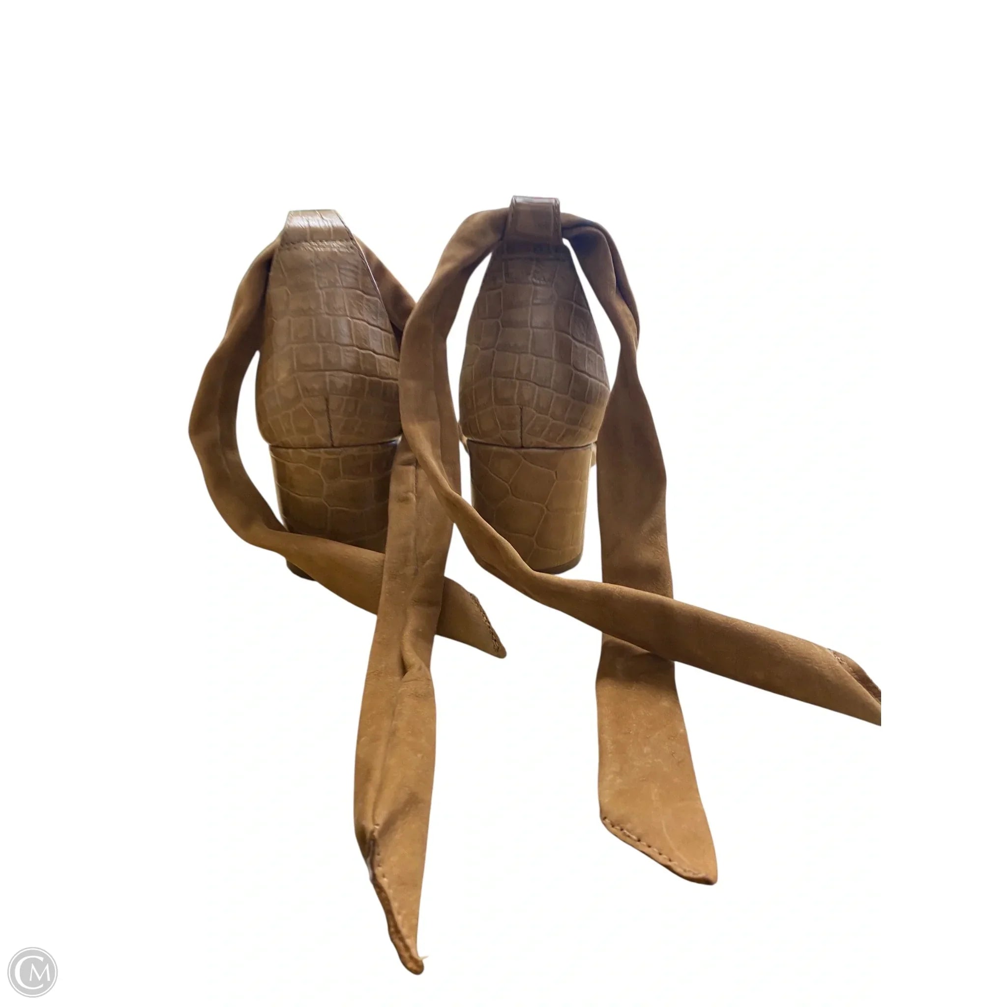 Shoes Heels Block By Clothes Mentor In Brown、mySite、garagedoors4me