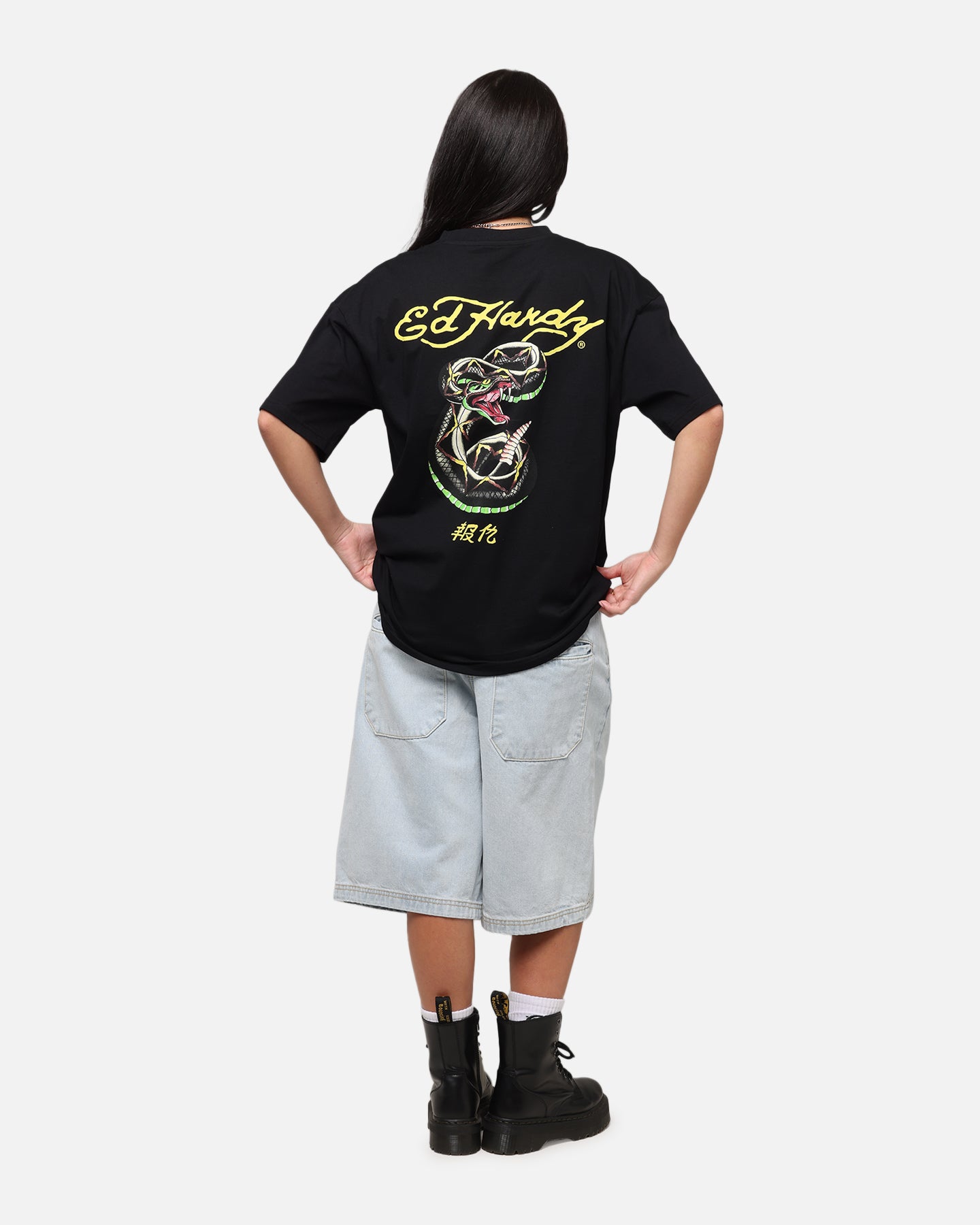 Ed Hardy Rattlesnake Reign T-Shirt Black、mySite、zt4zffjzw