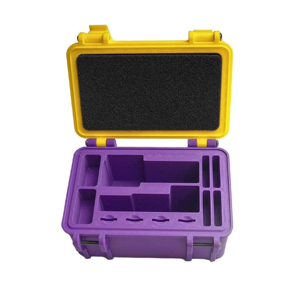  Flywoo 3D Printed Storage Box for Flywoo Naked GoPro 2.0/2.1 - Yellow/Purple、mySite、merchandisen