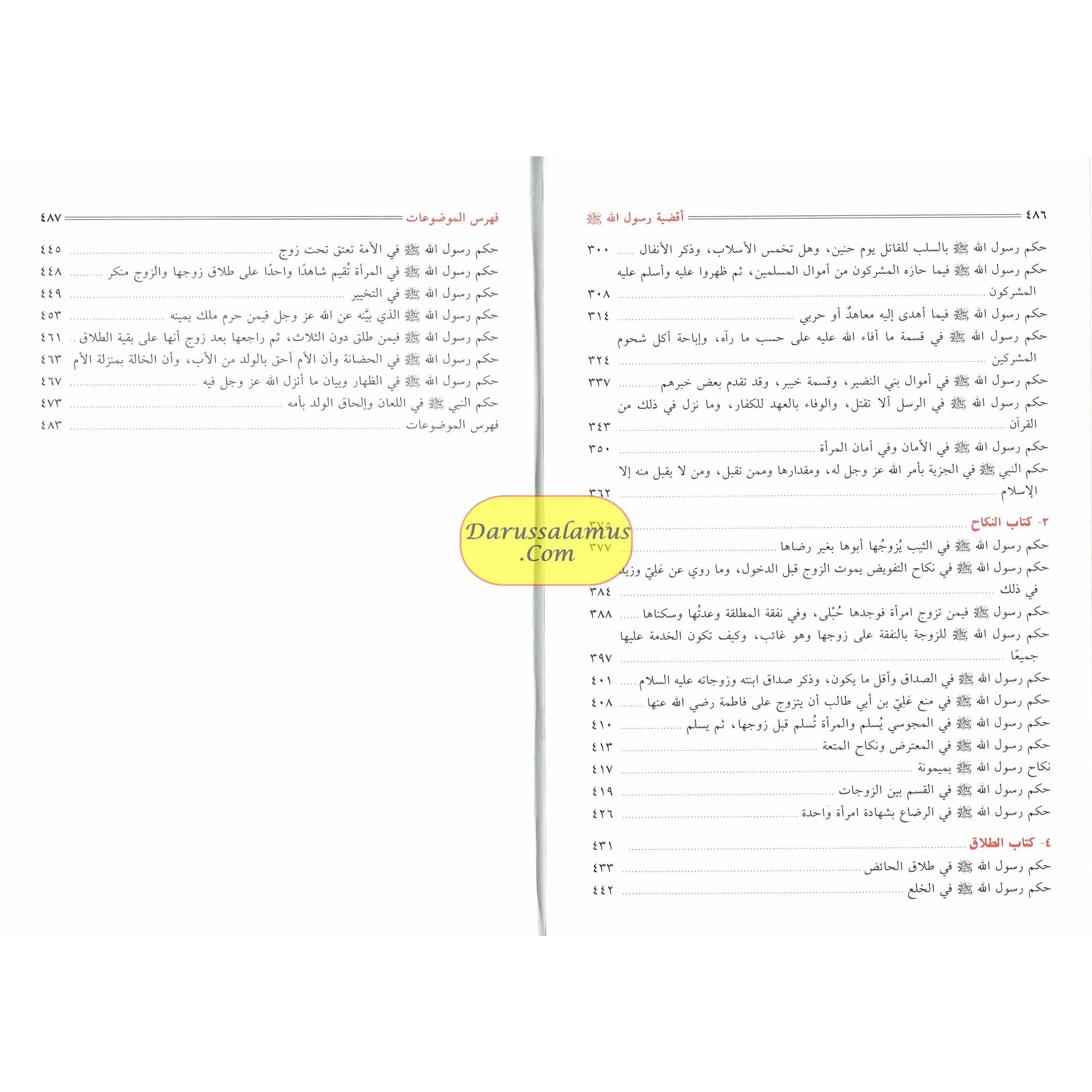 Aqdiyat Rasoolullah (S) 2 Vol Set, By Abi Abdullah Muhammad bin Faraj Al-Malaki、mySite、topwebapps