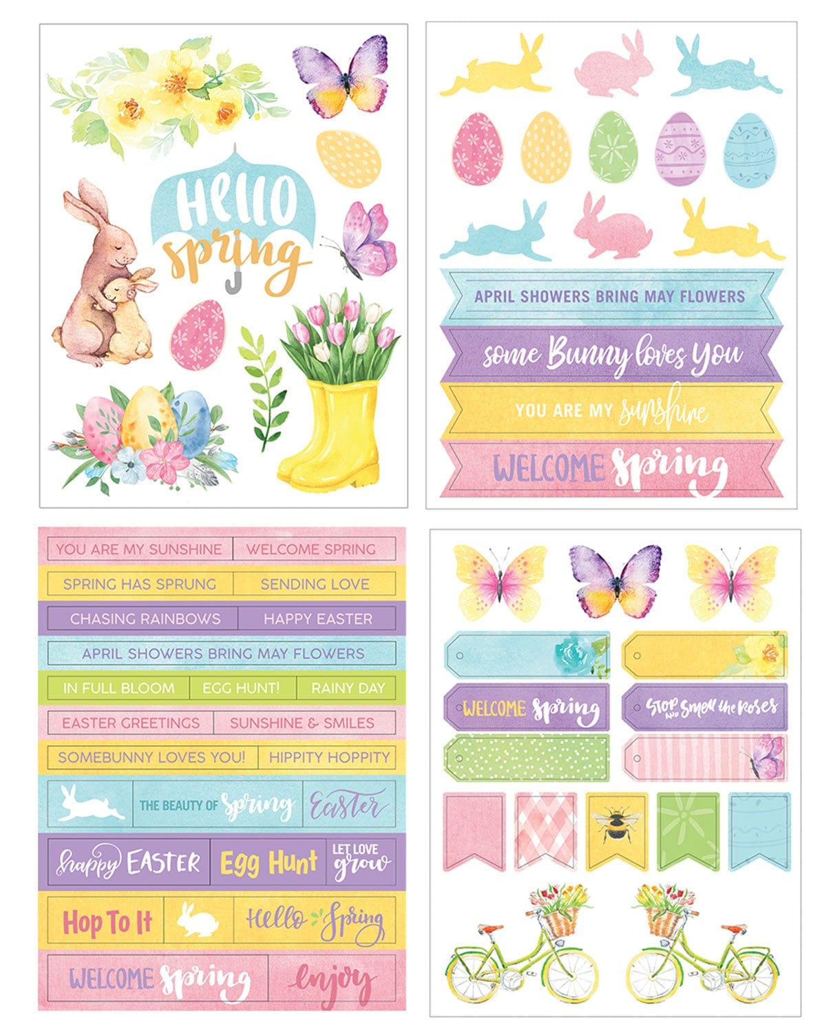  Decorative Stickers - Spring Sticker Pack、mySite、ghnorth