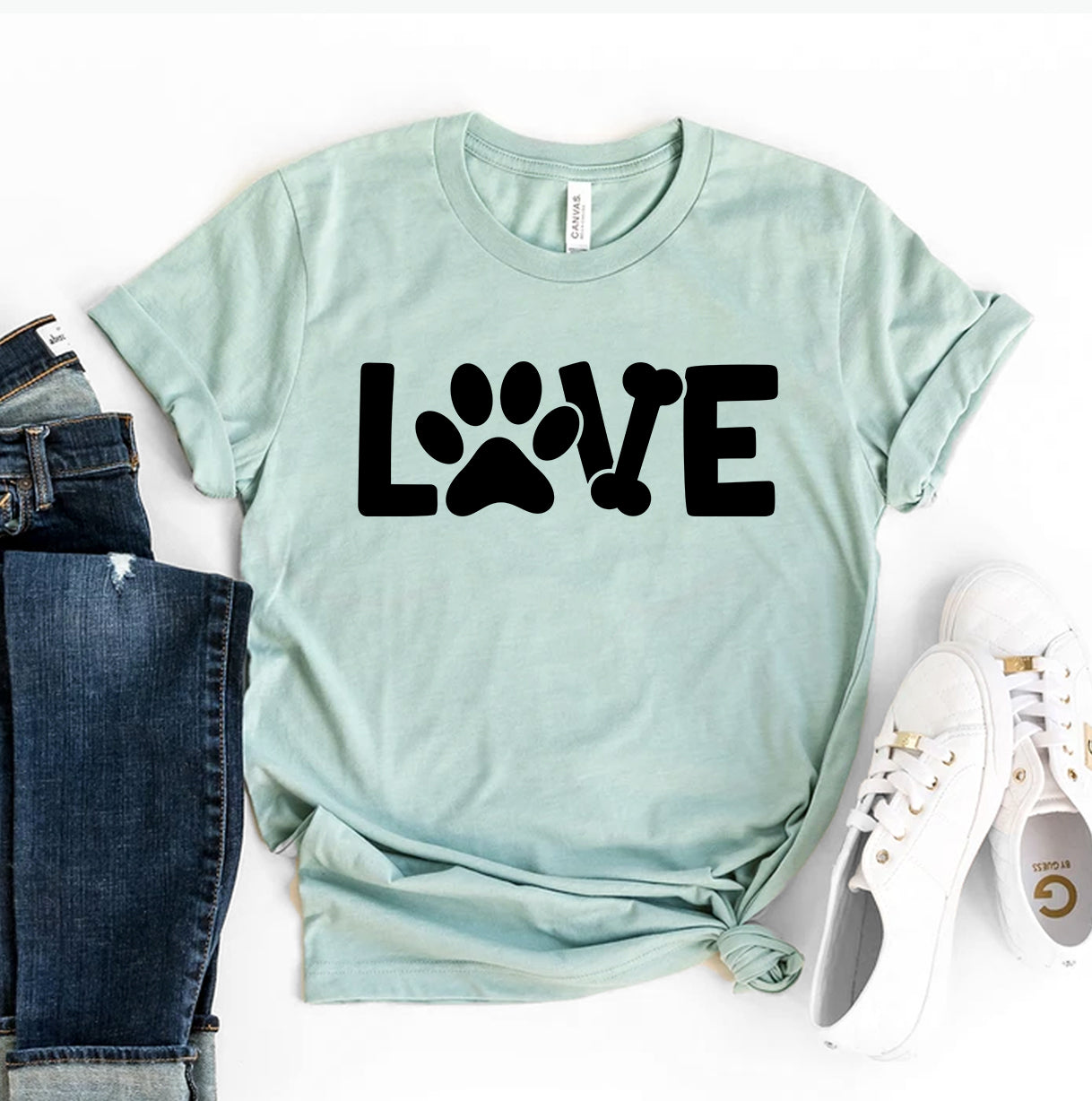 Love Dog T-shirt、mySite、camillekostekn