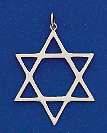 14k White Gold Star of David Necklace、mySite、topwebapps