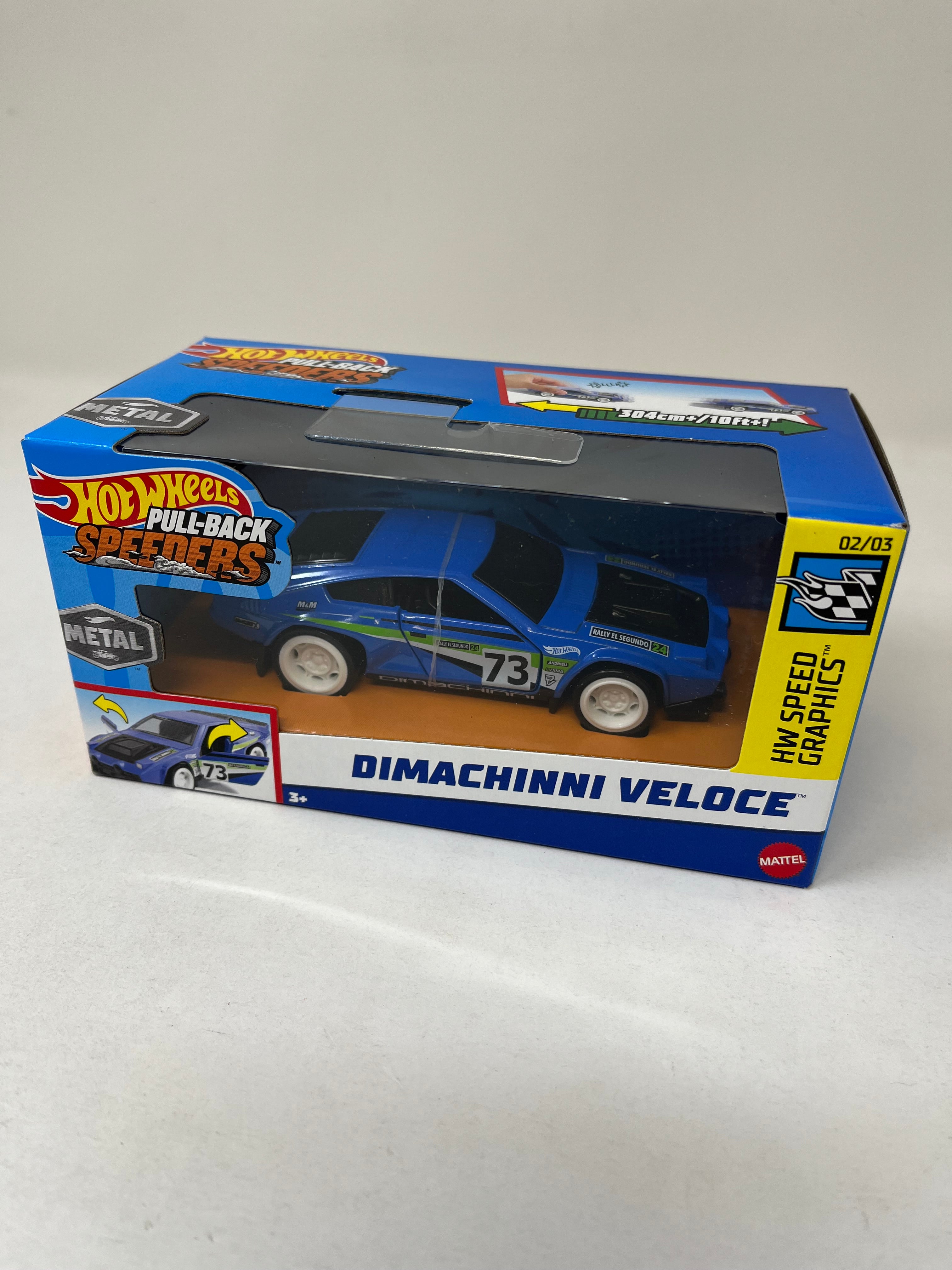 Dimachinni Veloce * 2024 Hot Wheels Pull-Back Speeders 1:43 scale、mySite、hgirdovlk
