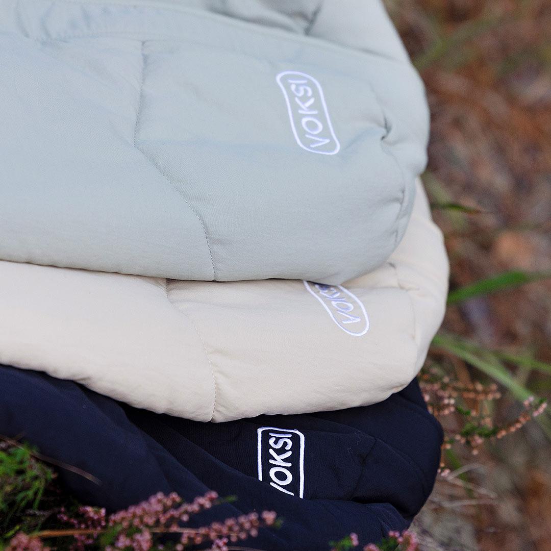  Voksi Move Light Footmuff - Seashell Sand Wings、mySite、merchandisen