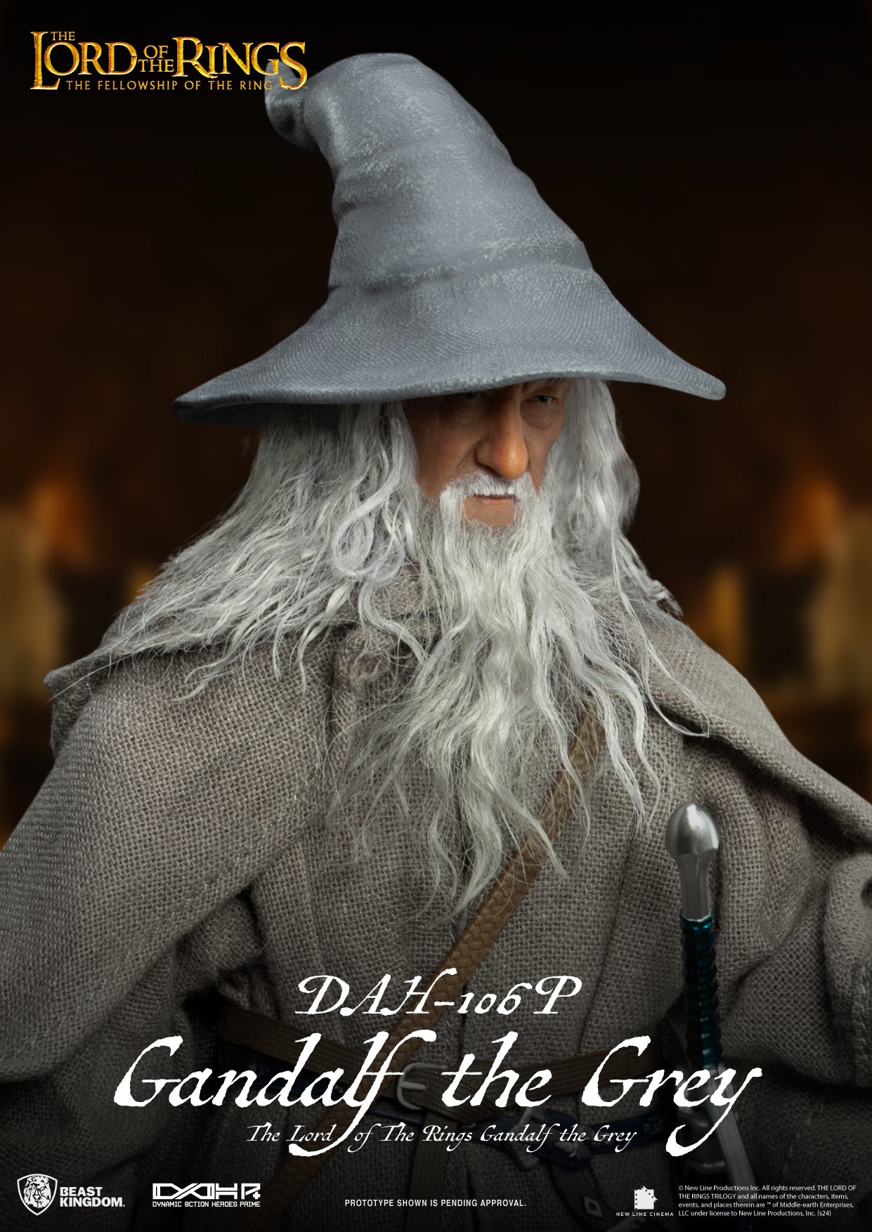 The Lord of the Rings Dynamic 8ction Heroes DAH-106P Gandalf The Grey、mySite、hgirdovlk