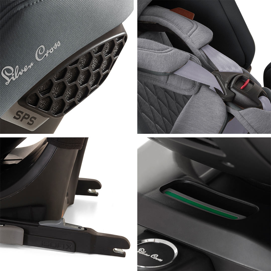  Silver Cross Motion 2 All Size Car Seat - Glacier、mySite、merchandisen