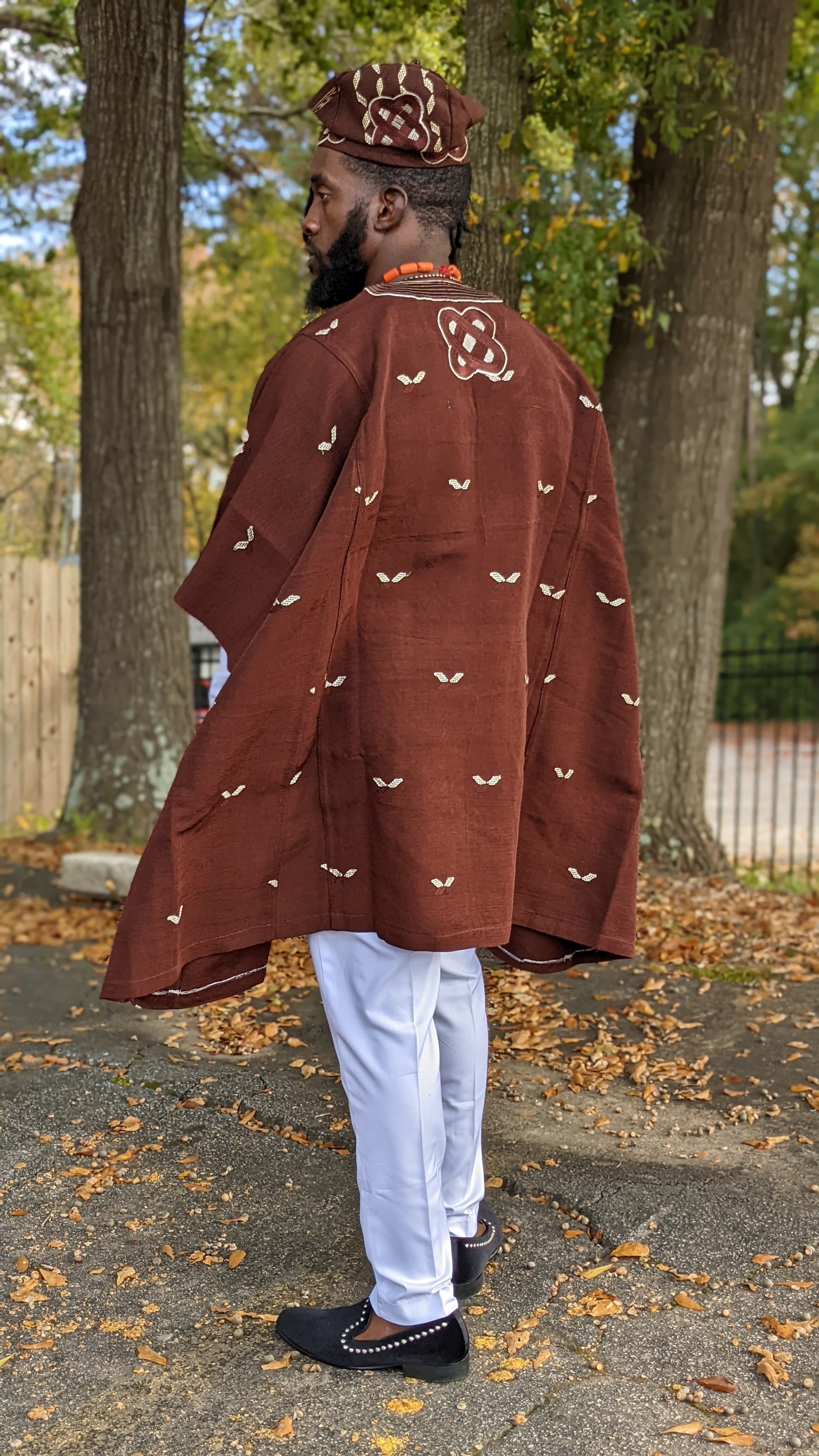 Adekunke African Aso Oke Agbada Grand boubou Robe - DPABC20、mySite、solidvoid