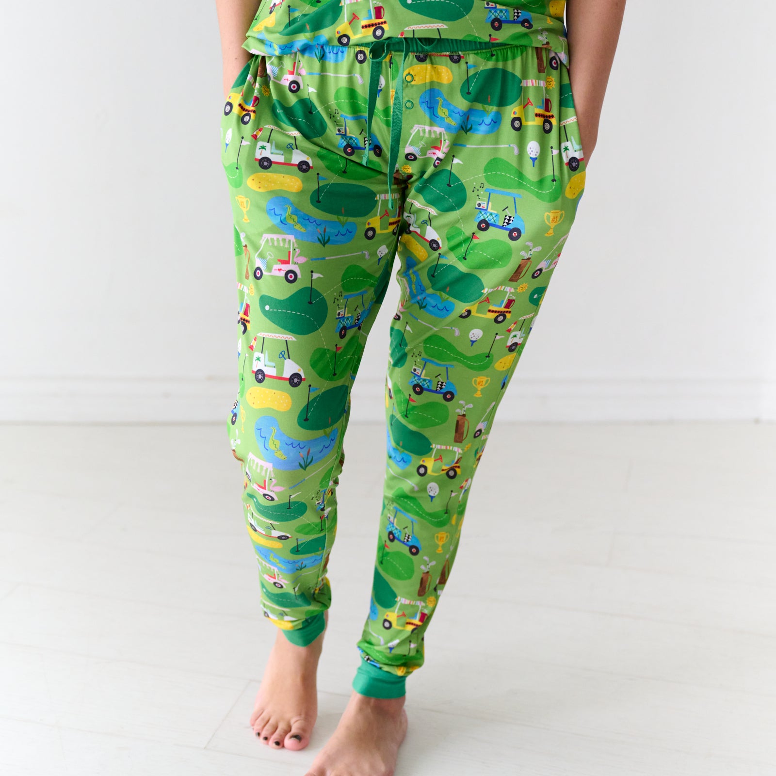 Fairway Fun Women's Pajama Pants、mySite、g9winljtr