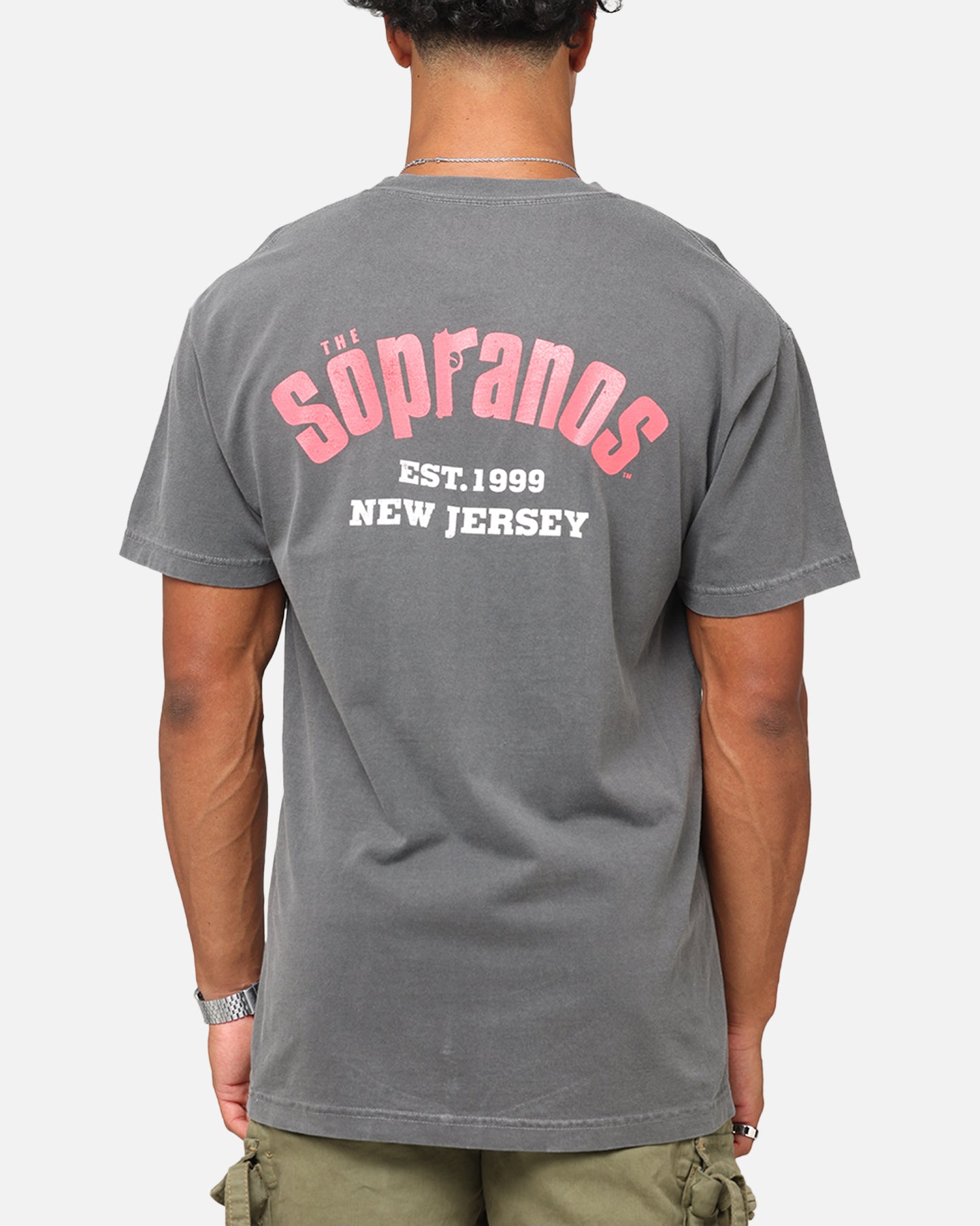 The Sopranos Post Established 1999 Vintage T-Shirt Faded Black、mySite、zt4zffjzw