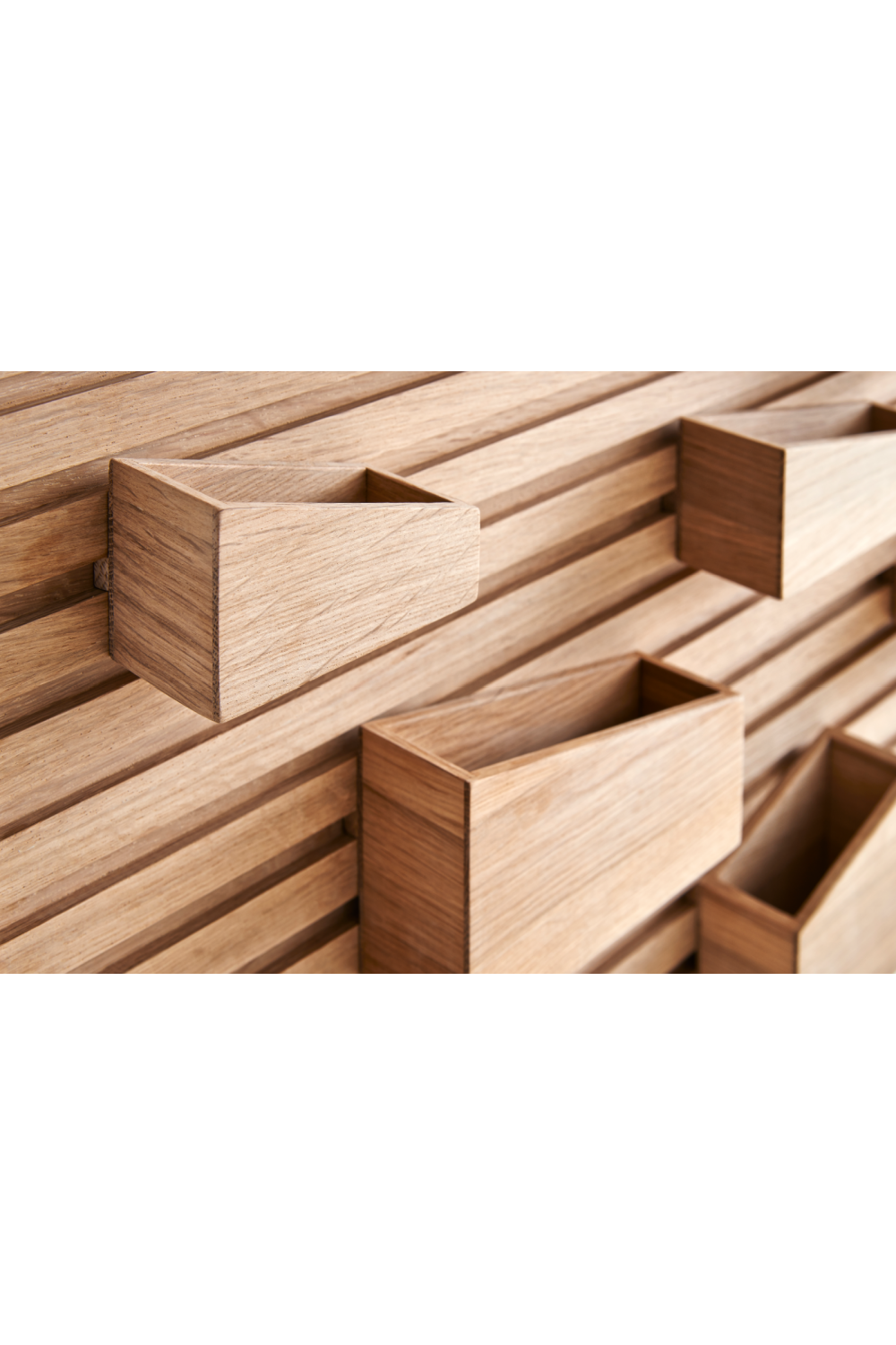 Natural Oak Customizable Organizer | WOUD Input、mySite、neckold