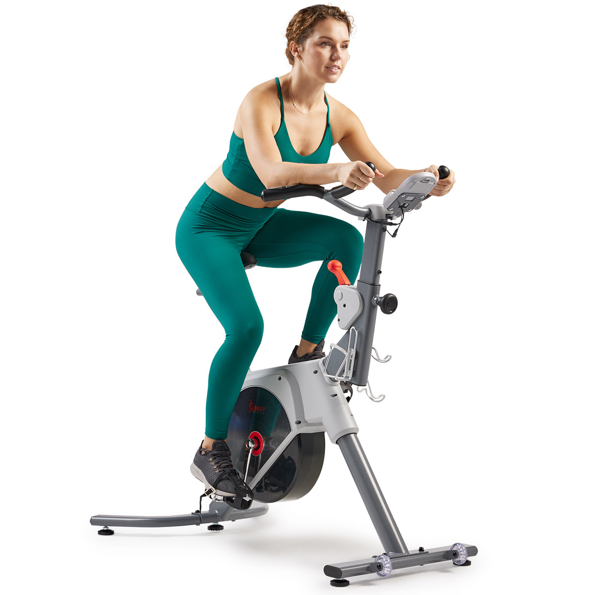  Smart Two-stage Transmission Magnetic Belt Drive Upright Exercise Bike、mySite、ghnorth