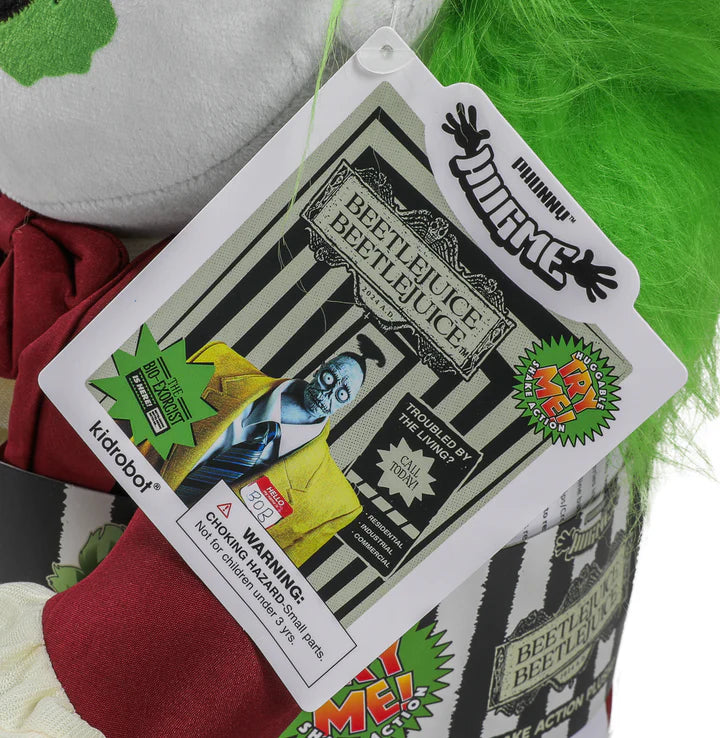 Kid Robot Beetlejuice In Red Suit Hugme Plush、mySite、hgirdovlk
