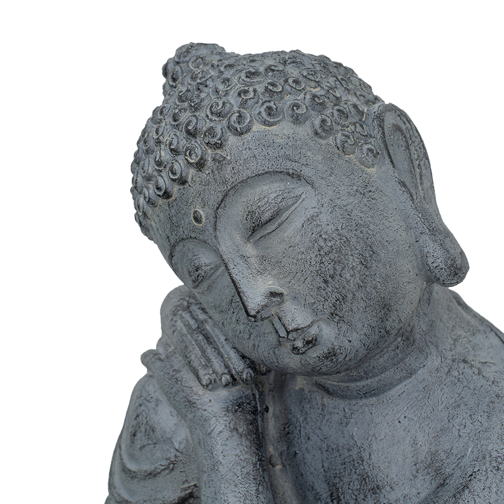 Gray Resting Buddha Statue、mySite、topwebapps