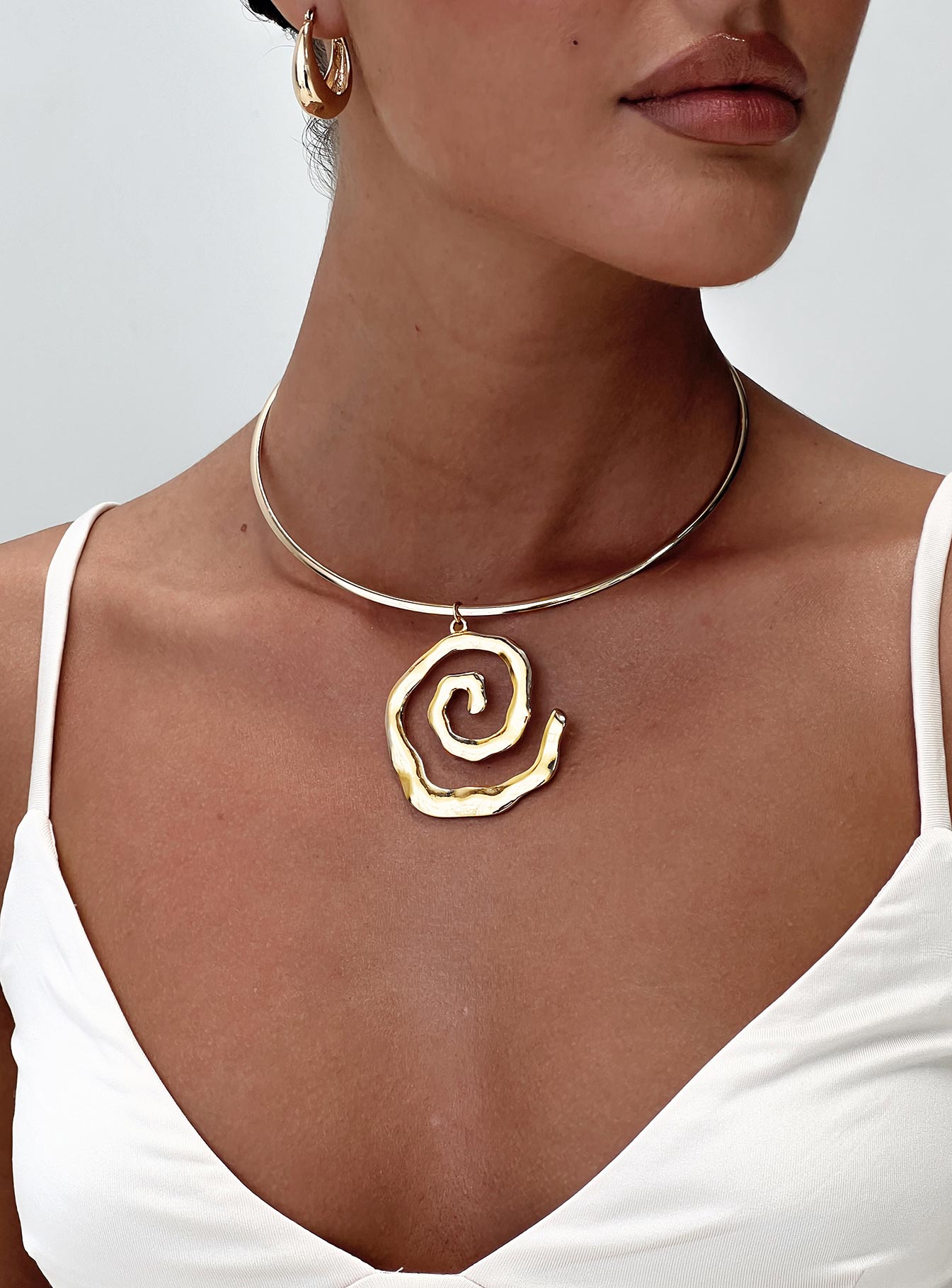 Ursula Necklace Gold、mySite、solidvoid