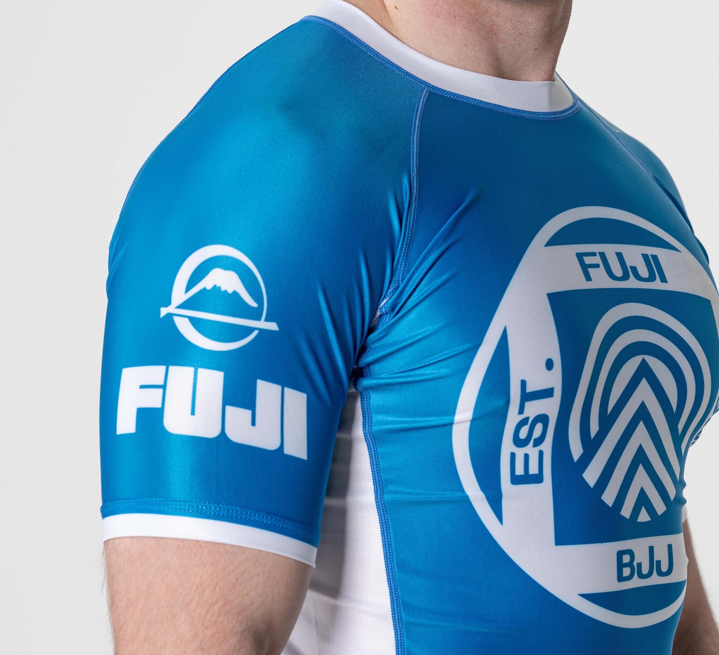 BJJ Flex Lite Rashguard Blue、mySite、gigharbornorthrealestate
