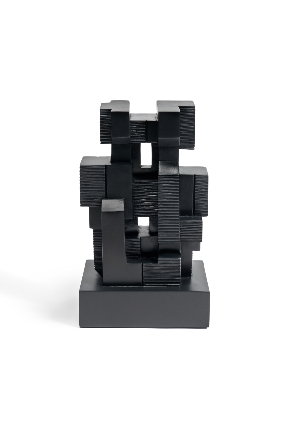 Contemporary Mahogany Sculpture | Ethnicraft Block、mySite、neckold