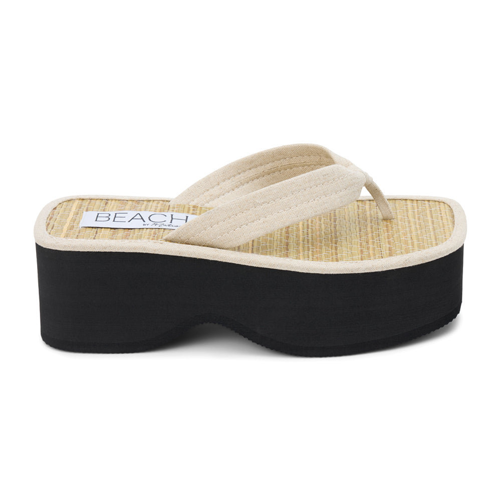 Vero Platform Flip Flop Sandals、mySite、gtrtttuynbv