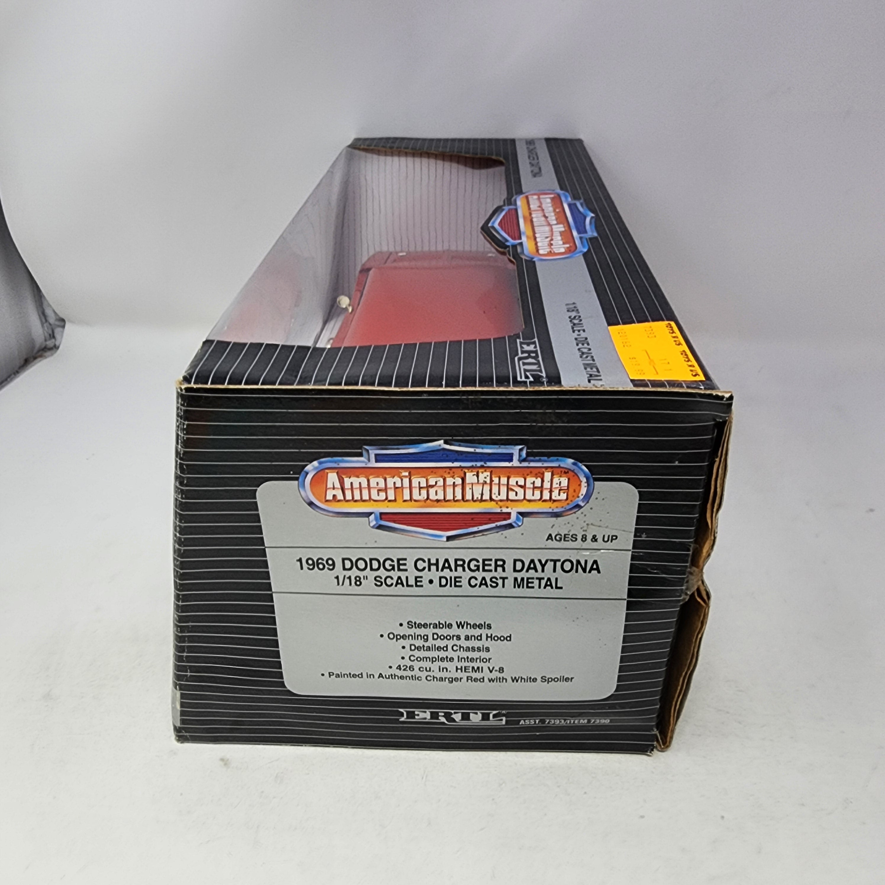 1969 Dodge Charger Daytona * ERTL Collectibles 1/18 Scale American Muscle、mySite、hgirdovlk