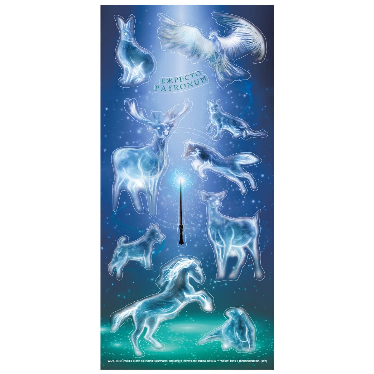  Harry Potter Stickers - Glow in the Dark Patronus、mySite、ghnorth