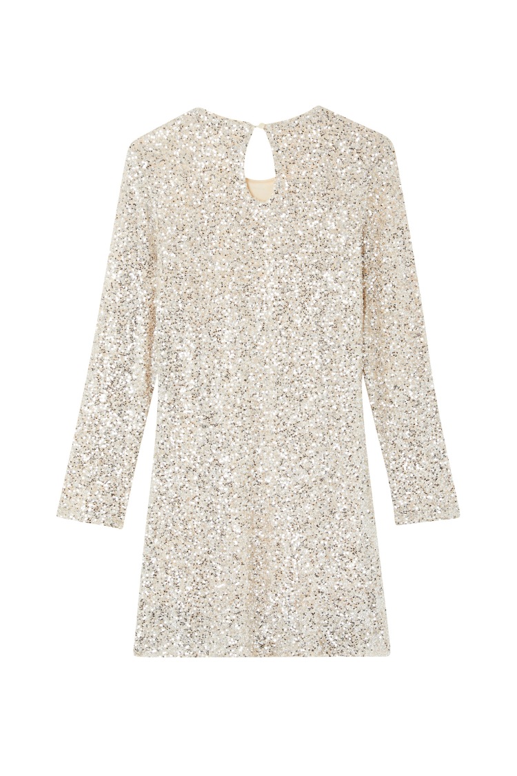 Silver Sequin Mini Soho Dress、mySite、solidvoid