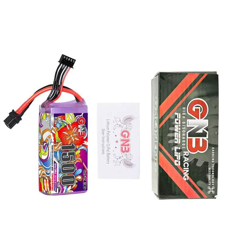  Gaoneng GNB 15.2V 4S 1500mAh 120C LiHV Battery - XT60、mySite、merchandisen