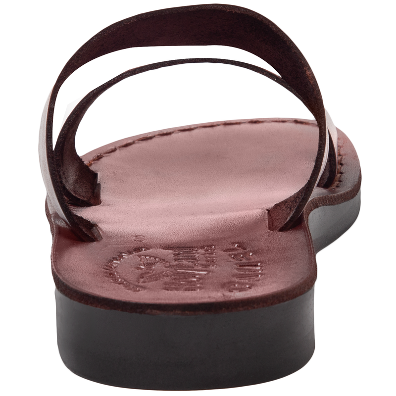 Holy Land Market Men/Women Biblical Jesus Leather Sandals/Slides From Jerusalem (Good Shepherd I)、mySite、topwebapps