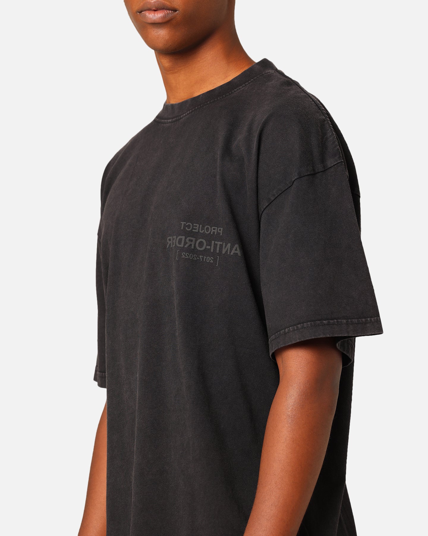 The Anti Order Project Anti T-Shirt Black Acid Wash、mySite、zt4zffjzw