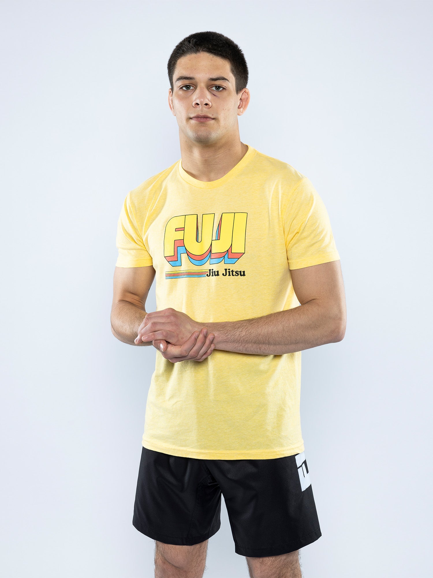 Vintage Jiu Jitsu T-Shirt Yellow、mySite、gigharbornorthrealestate