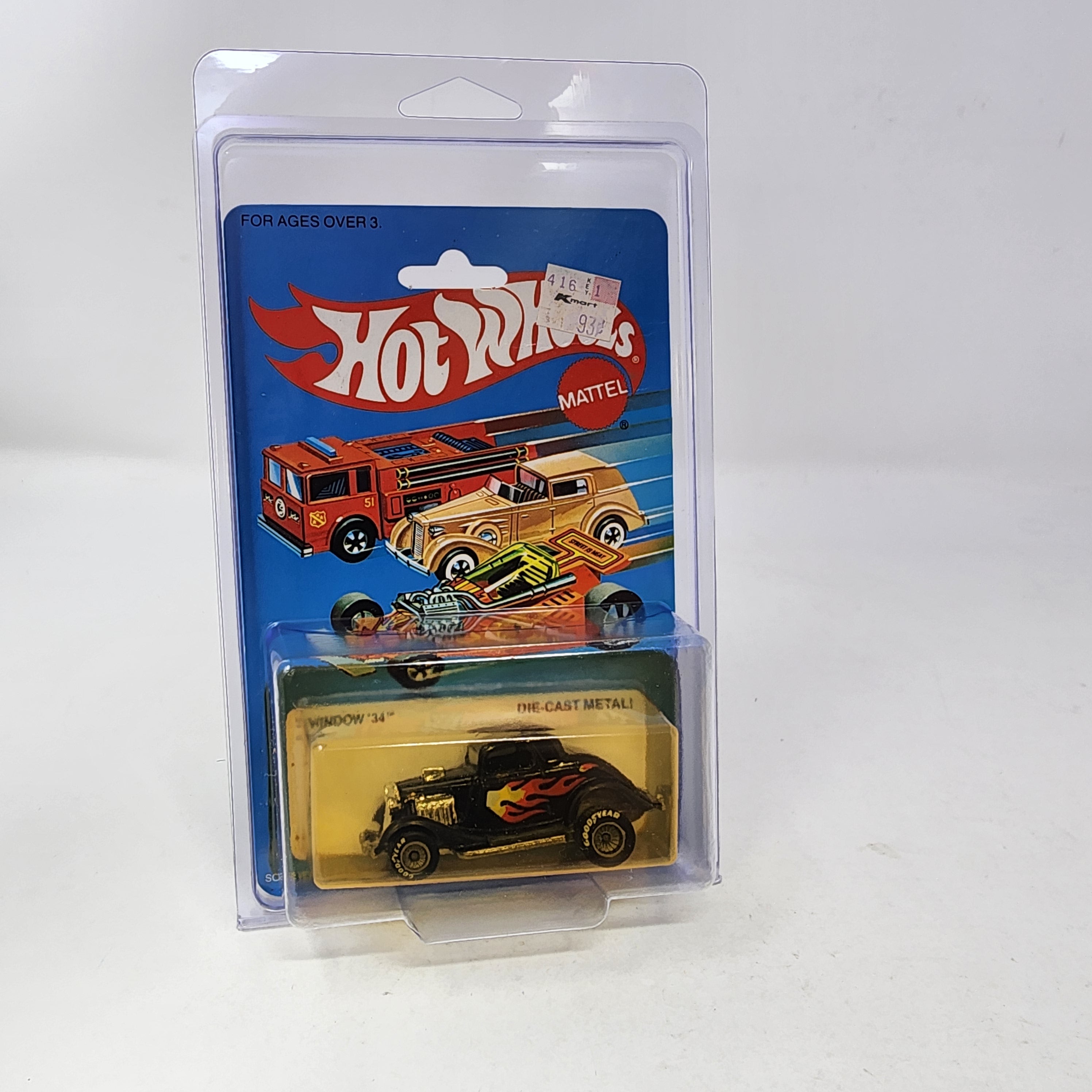 3-Window '34 4332 Hi-Racker Real Riders * Hot Wheels 1982 Malaysia、mySite、hgirdovlk