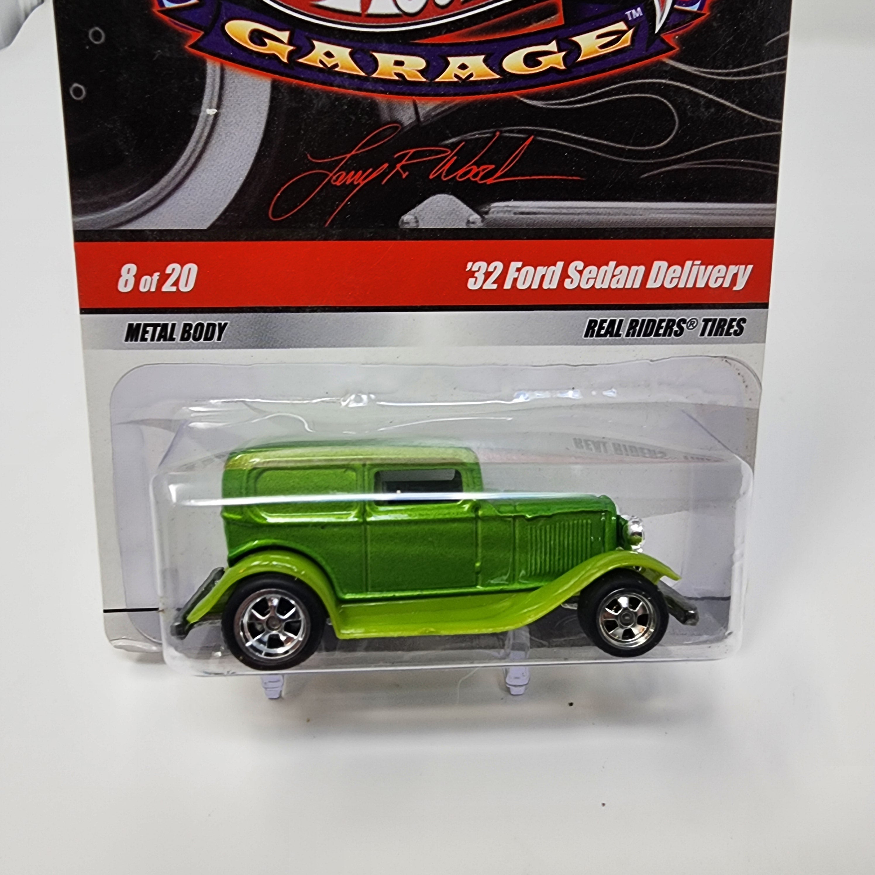 '32 Ford Sedan Delivery #8 * Green * Hot Wheels Garage Larry's、mySite、hgirdovlk